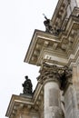 Detail exterior of Reichstag building