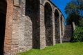 Exterior of the roman Amphitheatre of Pompeii