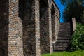 Exterior of the roman Amphitheatre of Pompeii