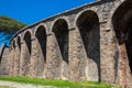 Exterior of the roman Amphitheatre of Pompeii