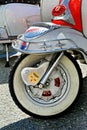 Detail f design Lambretta - iconic Italian scooter.