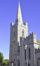Detail of the facade the cathedral of Saint Patrick in Dublin, Ireland Royalty Free Stock Photo