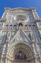 Detail of the facade of the Cathedral Royalty Free Stock Photo
