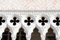 Detail of facade of the Doge`s palace in Venice Royalty Free Stock Photo