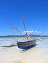 Detail of a fisherman boat Royalty Free Stock Photo