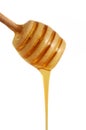 Detail of flowing honey