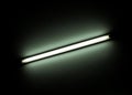 Detail of a fluorescent light tube Royalty Free Stock Photo