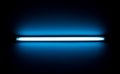 Detail of a fluorescent light tube