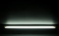 Detail of a fluorescent tube Royalty Free Stock Photo
