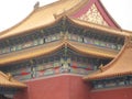 Detail Forbidden City Beijing Royalty Free Stock Photo