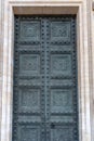 Detail form an ancient church door Royalty Free Stock Photo