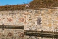 Detail of Fortress Wall at Fort Monroe