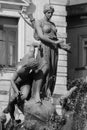 Fontana di Diana at Archimedes square in Syracuse, Sicily, Italy