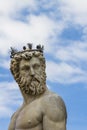 Detail from Fountain of Neptune in Florence Royalty Free Stock Photo