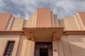 CornÃ©lio Ramos Museum, former railway station in the city of CatalÃ£o in GoiÃ¡s. Royalty Free Stock Photo