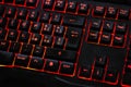 Detail of a gaming keyboard 3