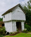 Detail of the gatehouse Royalty Free Stock Photo