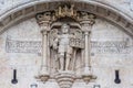 Detail of Gateway of Santa Maria (Arco de Santa Maria) Burgos, Spain