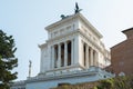 A detail of the gigantic monument of the Altar of the Fatherland in Rome