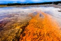 Detail Grand Prismatic Spring Yellowstone