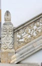 Detail of the Greek Orthodox religious complex of Sambata de Sus monastery in Transylvania, Romania Royalty Free Stock Photo