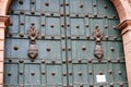 Catholic Church Doors Cusco Peru South America Royalty Free Stock Photo