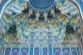 Detail of Gur-E Amir Mausoleum, in Samarkand, Uzbekistan Royalty Free Stock Photo