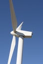 Detail of the head of a windmill Royalty Free Stock Photo