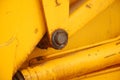 detail of heavy construction machine,bulldozzer Royalty Free Stock Photo