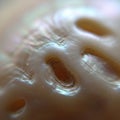 The detail highlights the shell s natural artistry and unique structural Royalty Free Stock Photo