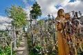 Detail. Hill of Crosses. Siauliai. Lithuania Royalty Free Stock Photo