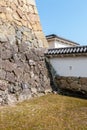 Detail of Himeji Castle in Hyogo, Japan Royalty Free Stock Photo