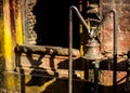 Detail of a hinduist temple in Bhaktapur Royalty Free Stock Photo