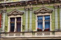Historic Green House, Brasov, Romania Royalty Free Stock Photo