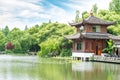 detail of the historic Yuyuan Garden created in the year 1559