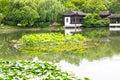 detail of the historic Yuyuan Garden created in the year 1559