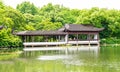 detail of the historic Yuyuan Garden created in the year 1559