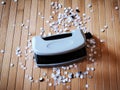 Hole puncher with paper confetti. Royalty Free Stock Photo