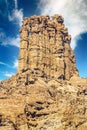 Detail of the Holy City rock formation in Park County, WY Royalty Free Stock Photo