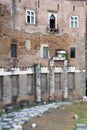 The Forum of Augustus in Rome, italy Royalty Free Stock Photo