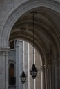 Detail of the Hungarian Parliament Building Royalty Free Stock Photo