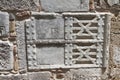 Detail image of an ancient wall from Greece