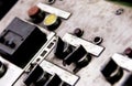 Detail of industrial control panel Royalty Free Stock Photo