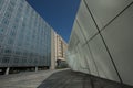 Detail of the institute of the arab world in Paris