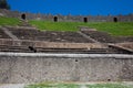 Interior of the Amphitheatre of Pompeii