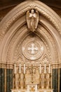 Detail of Interior of Cathedral of St.Patrick Royalty Free Stock Photo