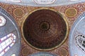 Detail of interior dome of the topkapi palace