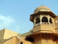 Detail, Islamic decorations on yellow sandstone