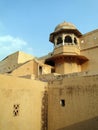 Detail, Islamic decorations on yellow sandstone