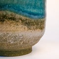 Detail of Japanese handmade pottery merchandise from Tokoname. Royalty Free Stock Photo